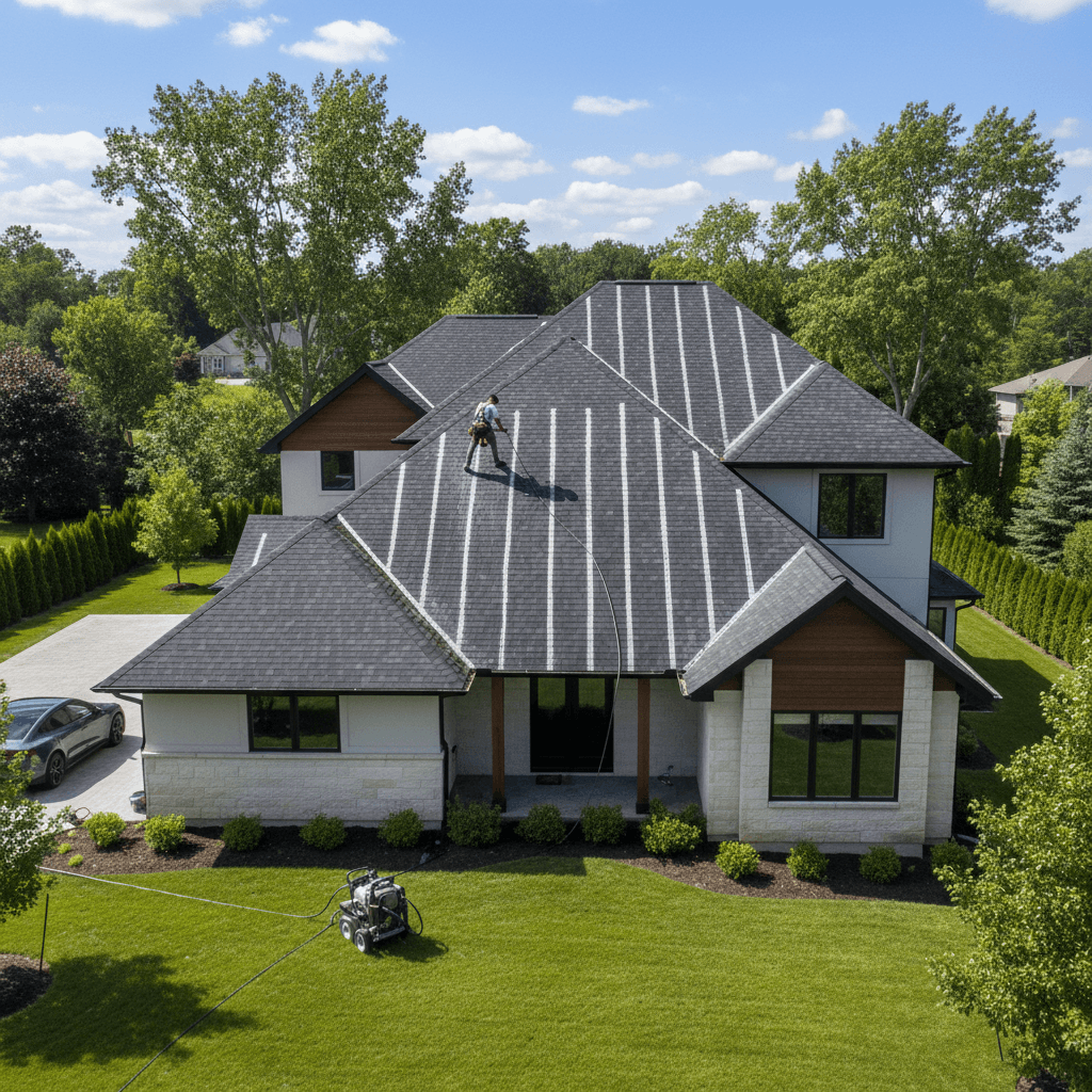 Roof cleaning