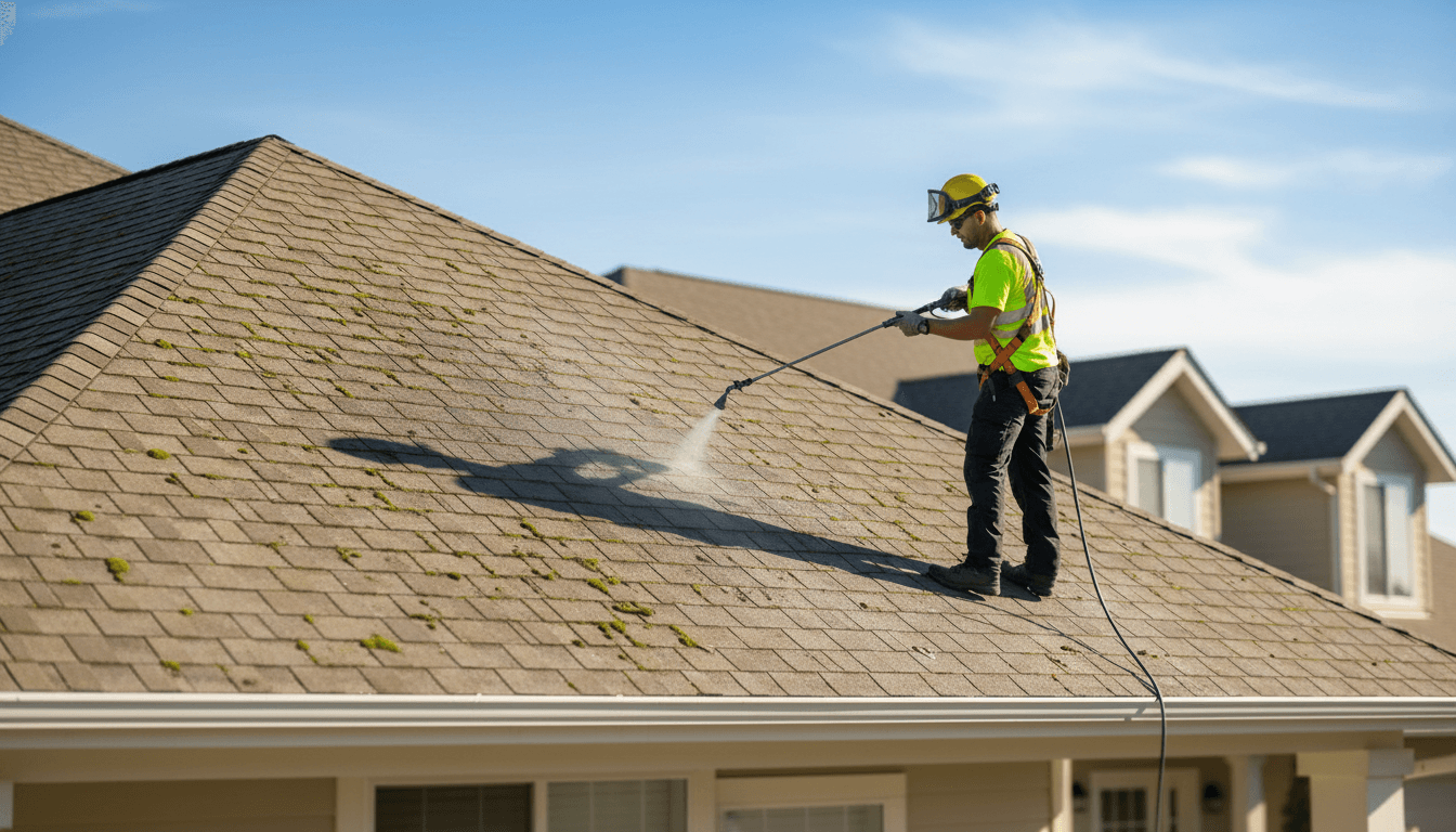 Roof cleaning
